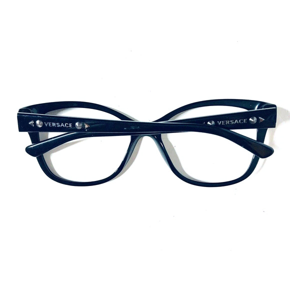 Versace Black Cats Eye Glasses main image 8